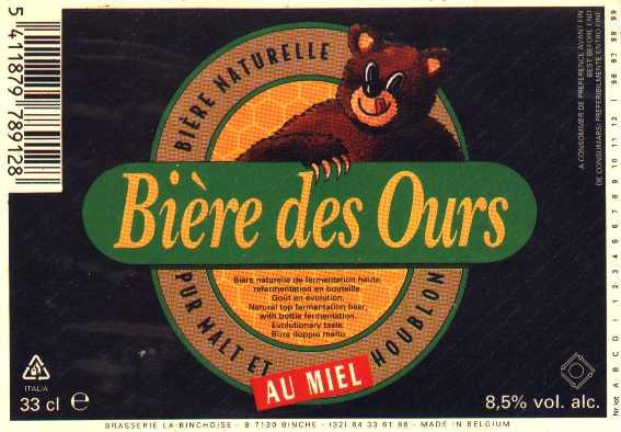 Bière des ours