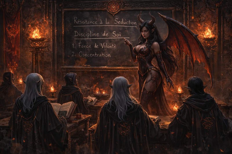 Cours de concentration et autodiscipline par Lady Dianos