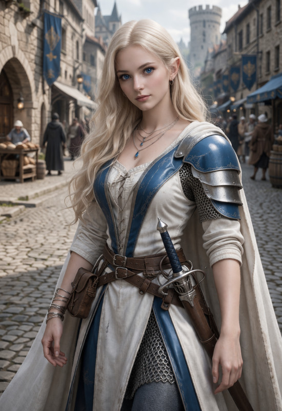 Ecuyer  Lisbeth thalionis de Galadon (fille de Lysandrel)