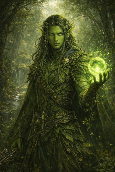 Race Elfe Vert